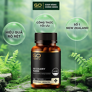 GO CELERY 16,000 60 VIÊN - Viên gout nhập khẩu chính hãng GO Healthy New Zealand