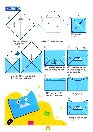 Sách Em Tập Gấp Hình 3-4 Tuổi - Nâng Cao (Tái Bản)