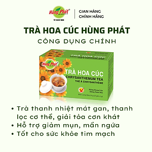Trà Hoa Cúc Túi Lọc Hùng Phát Hộp 25 Gói