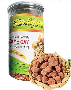 KẸO ME CAY XÍ MUỘI TÂN LỘC PHÁT HŨ 500G