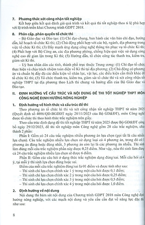 Ôn Luyện Trắc Nghiệm Thi Tốt Nghiệp Trung Học Phổ Thông (năm 2025) Môn Công Nghệ (Định Hướng Nông Nghiệp)