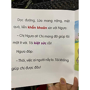 Combo 6 cuốn Truyện chữ to cho bé : Tập đánh vần tập đọc