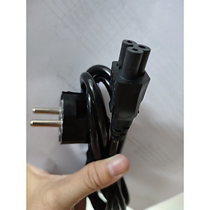 Dây nguồn adapter laptop cắm vào sạc latop chiều dài 1.5m - Hàng nhập khẩu