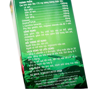 Thực phẩm hỗ trợ giảm cân Slim Body học viện quân y hộp 100 viên