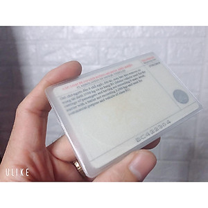 Combo 5 Túi Ví Đựng Bảo Vệ Chống Xước Thẻ ATM, Card Visit, CMND, Driver License Bằng Lái Xe Trong Suốt - Loại 1 Chính Hãng MINIIN