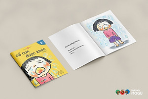 Truyện Ehon bé 3-4-5 tuổi - Để Con Được Khóc