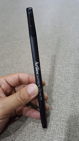 Bút Lông Kim Artline Supreme (0.4mm) - Đen