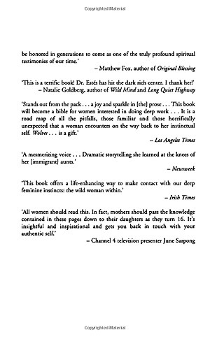 Women Who Run with the Wolves: Contacting the Power of the Wild Woman