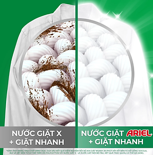 Túi Nước Giặt ARIEL Chuyên Gia Cửa Trên Ngăn Lem Màu - Hương Downy Nắng Sớm 3.65KG