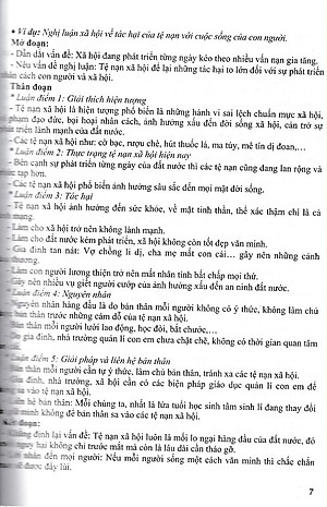Hướng dẫn nói và viết văn nghị luận xã hội nghị luận văn học lớp 7
