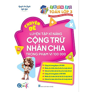 Túi Trọn Bộ Toán Học Chuyên Sâu Học Đâu Chắc Đấy Lớp 3 - Cả năm ( 8 Cuốn ) - Bản Quyền