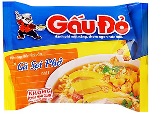 Mì gà sợi phở Gấu Đỏ 63g