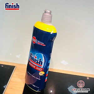 Nước làm bóng Finish 800ml hương chanh dành cho máy rửa bát 