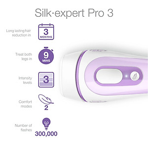 Máy triệt lông Braun Silk Expert Pro 3 PL3012 Hàng chính hãng
