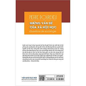 Những Vấn Đề Của Xã Hội Học - Questions De Sociologie (Bìa Cứng)