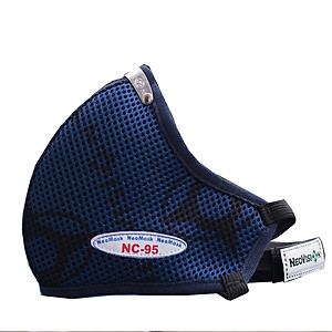 Khẩu trang (Combo 05) - Khẩu trang than hoạt tính kháng khuẩn NeoVision NeoMask NC95 chuẩn N95 (Thun qua gáy-Có hộp) - Ngăn ngừa bụi mịn PM2.5, lọc khuẩn BFE >95% (Được cấp bởi Nelson Lab), kháng giọt bắn ngăn ngừa vi khuẩn, có thể giặt tái sử dụng