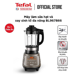 Máy làm sữa hạt, xay sinh tố và nấu đa năng Tefal BL967B66, 1300W, 1.75L - Hàng chính hãng