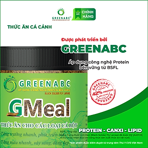 Thức ăn Cá Bột, Cá Thủy Sinh GREENABC – Hàm lượng protein 40% giúp tăng trưởng nhanh, tăng đề kháng, lên màu – Hộp 200g
