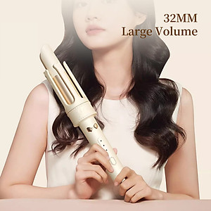 Máy uốn tóc tự động Xiaomi Youpin RIWA RB-8705 Thiết kế uốn cong lớn 32mm với ba cấp độ nhiệt độ Thích hợp cho các loại tóc khác nhau