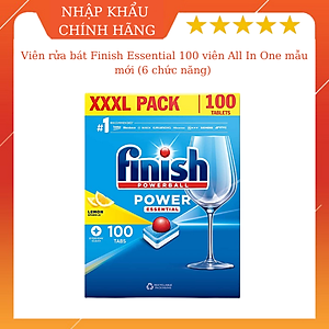 Viên rửa bát Finish All in one 120 viên/ hộp
