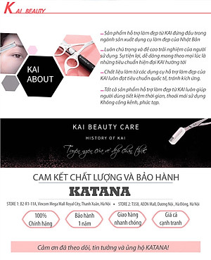 Bấm móng tay cao cấp Nhật KAI-Type001 KE0120 (màu đen)