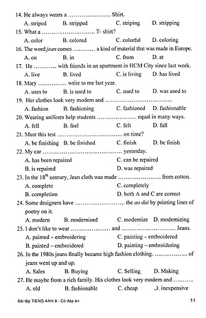 Sách Bài Tập Tiếng Anh Lớp 9 ( Có Đáp Án )