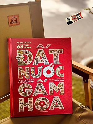 Combo 2 cuốn (Bìa cứng) CHUNG MỘT NGÔI NHÀ; ĐẤT NƯỚC GẤM HOA – ATLAS 54 DÂN TỘC VIỆT NAM – NXB Kim Đồng