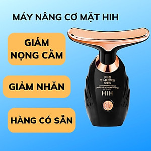 Máy Massage Nâng Cơ Mặt Cầm Tay, Máy Đẩy Tinh Chất Làm Mờ Vết Nhăn, Thon Gọn Mặt, Mát Xa Mặt Cổ Dùng Pin - HÀNG CHÍNH HÃNG MINIIN