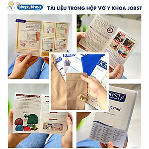 Vớ y khoa gối JOBST Relief - Cơ bản, màu đen, kín ngón, 20-30mmHg, giãn tĩnh mạch chân (tất y khoa)