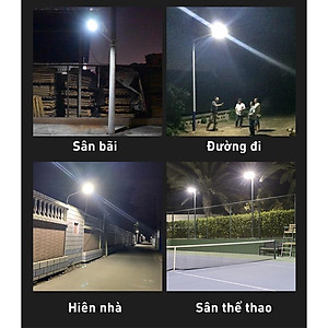 Đèn Đường Năng Lượng Mặt Trời Liền Thể 2 Cánh 500W 