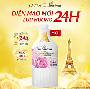 Sữa Tắm Nước Hoa Enchanteur Romantic 650g