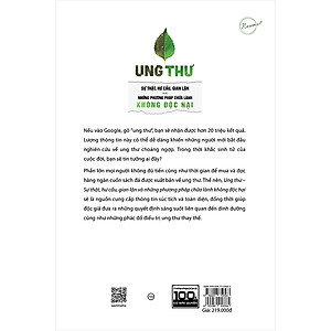 Sách Ung Thư - Sự Thật, Hư Cấu, Gian Lận Và Những Phương Pháp Chữa Bệnh Không Độc Hại