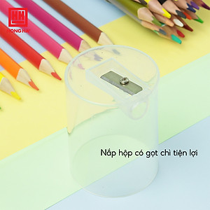 Bút chì màu Oringa | Bút chì màu chuyên nghiệp dạng cốc Hồng Hà 18 màu - 8109