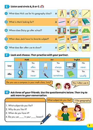 i-Learn Listening & Speaking 5 Student's Book