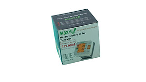 Máy đo huyết áp cổ tay kỹ thuật số Tiếng Việt - Maxvi BSX312 (X3)