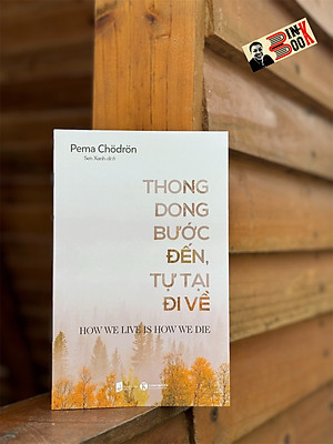 THONG DONG BƯỚC ĐẾN, TỰ TẠI ĐI VỀ - Pema Chödrön - Sen Xanh dịch - Thái Hà Books - NXB Dân Trí
