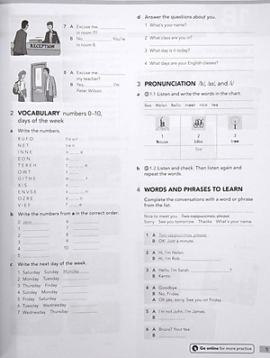 American English File 3th Edition Starter. Workbook Without Answer Key