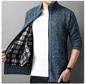 Áo len nam khóa kéo có túi mẫu mới LNA17
