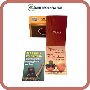 Combo 3 Hòm Kho Báu - 156 Bookmark Độc Đáo Hơn 10 Công Dụng - Các Câu Nói Hay Tạo Động Lực Mạnh Mẽ - Hình Ảnh Châm Ngôn Ý Nghĩa Về Cuộc Sống - Fususu Cards Cực Sáng Tạo Và Dễ Thương