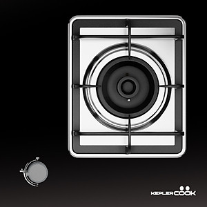 Bếp Gas Âm Kết Hợp Bếp Từ Keplercook KL201C( 78cm-2000w)- Hàng Chính Hãng