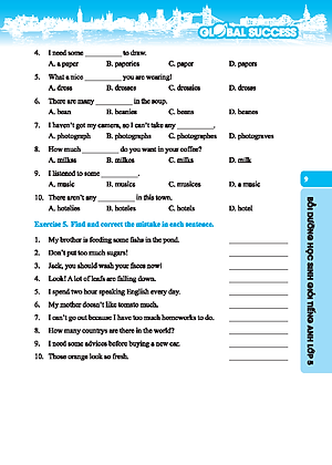 Global Success - Bồi Dưỡng Học Sinh Giỏi Tiếng Anh Lớp 5 (Có Đáp Án)