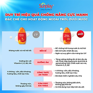 Kem chống nắng Sunplay cực mạnh dạng sữa Sunplay Super Block SPF 81, PA++++ 30g