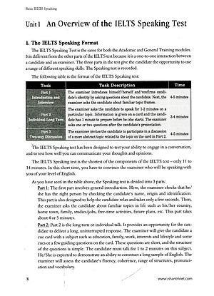 Sách Basic IELTS Speaking (Tái Bản 2020) (Quét Mã QR Hoặc Vào Trang Web Để Nghe File Mp3)