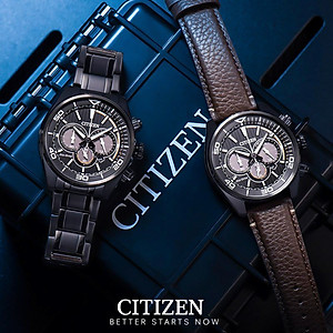 Đồng Hồ Nam Citizen Dây Thép Không Gỉ CA4335-88E - Mặt Đen
