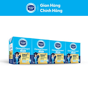 Thùng 48 hộp Sữa Dinh Dưỡng Dutch Lady OmegaSmart Ít Đường 110 ml