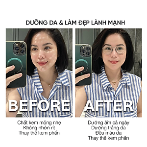 Kem dưỡng ngày trắng da, làm sáng da,làm mờ dấu hiệu lão hóa da Lá House Herbal White DD Cream SPF 60PA+++ 10ml/30ml