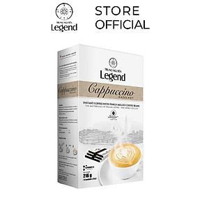 Cà Phê Sữa Hòa Tan Cappuccino Hazelnut Trung Nguyên Legend – Hộp 12 Gói – Hương Hạt Dẻ Thơm Béo, Ngọt Dịu