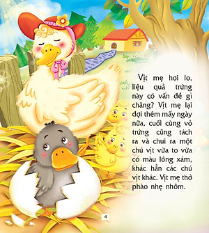 Truyện Cổ Tích Thế Giới Hay Nhất - Vịt Con Xấu Xí (Tái Bản)