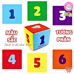 Đồ Chơi Vải Xúc Xắc Xí Ngầu Có Âm Thanh Leng Keng Vui Tai Cho Bé - Pipo Vietnam