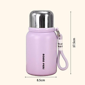Bình Nước Giữ Nhiệt 450ML Mini Inox SUS 316 – Giữ Nhiệt Lâu, Dễ Dàng Mang Theo - HÀNG CHÍNH HÃNG MINIIN